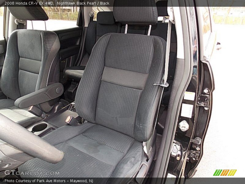 Front Seat of 2008 CR-V EX 4WD