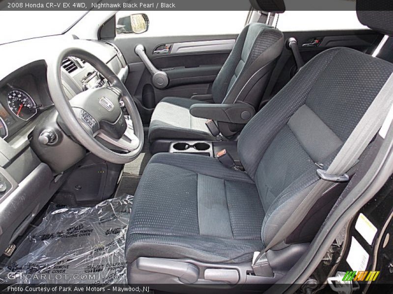  2008 CR-V EX 4WD Black Interior