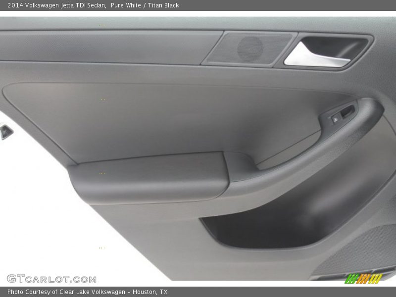 Pure White / Titan Black 2014 Volkswagen Jetta TDI Sedan