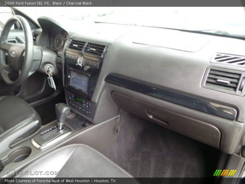 Black / Charcoal Black 2006 Ford Fusion SEL V6