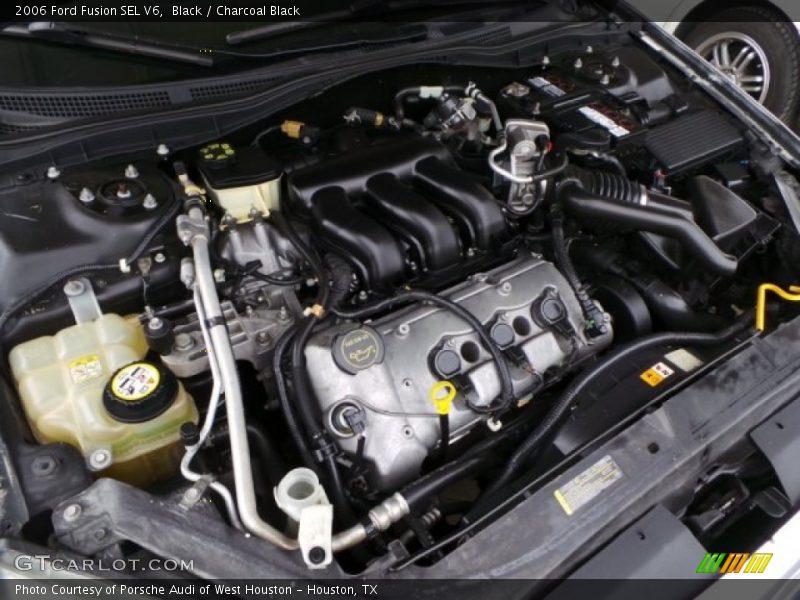 Black / Charcoal Black 2006 Ford Fusion SEL V6