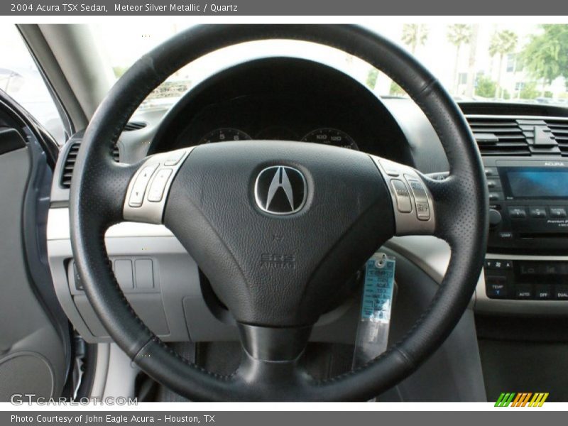 Meteor Silver Metallic / Quartz 2004 Acura TSX Sedan