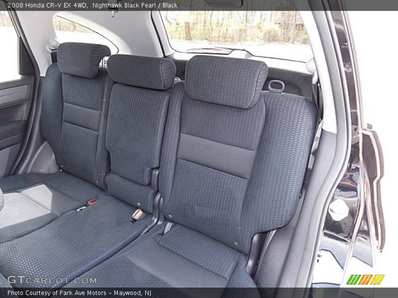 Rear Seat of 2008 CR-V EX 4WD