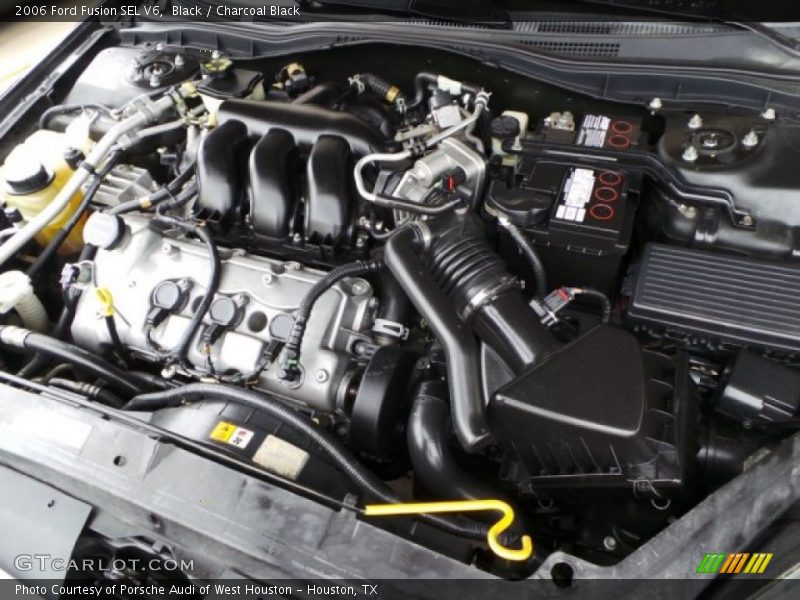 Black / Charcoal Black 2006 Ford Fusion SEL V6