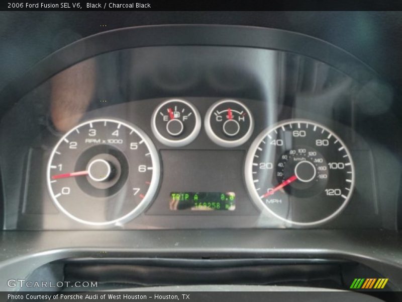 Black / Charcoal Black 2006 Ford Fusion SEL V6