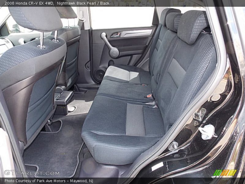 Rear Seat of 2008 CR-V EX 4WD