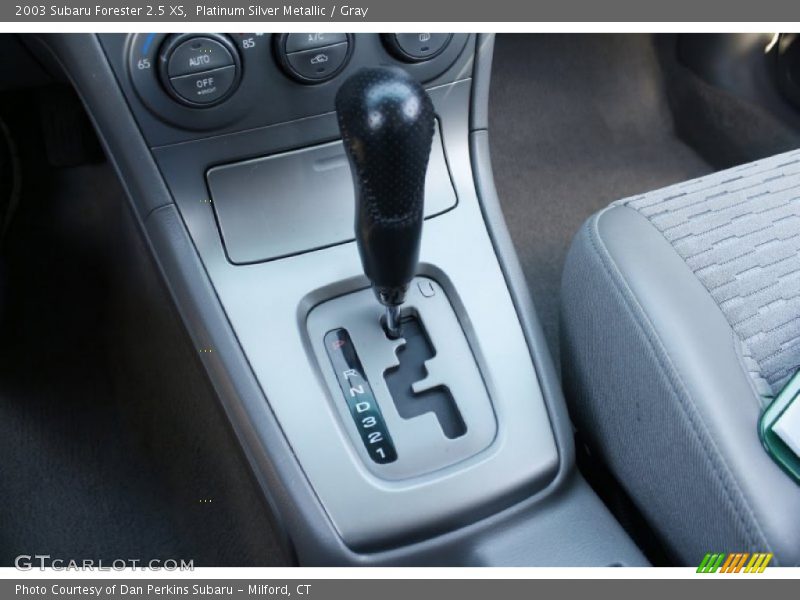 Platinum Silver Metallic / Gray 2003 Subaru Forester 2.5 XS