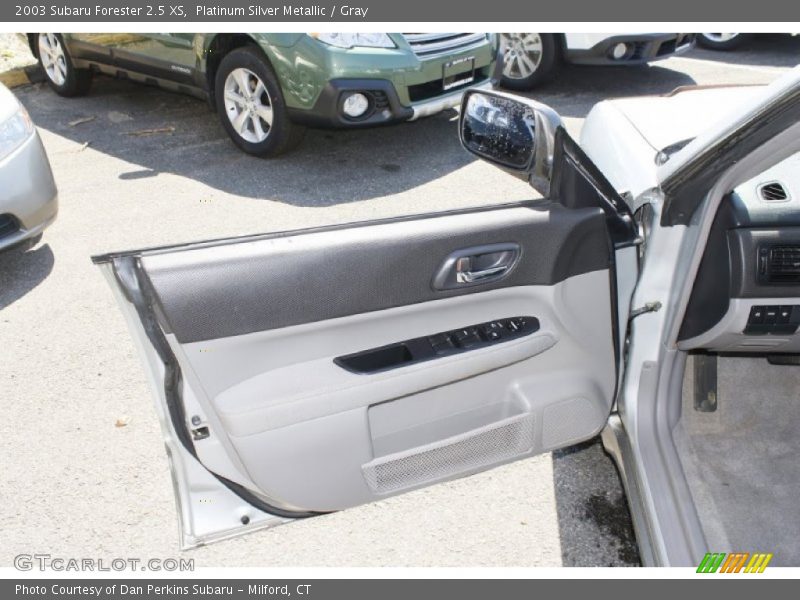 Platinum Silver Metallic / Gray 2003 Subaru Forester 2.5 XS