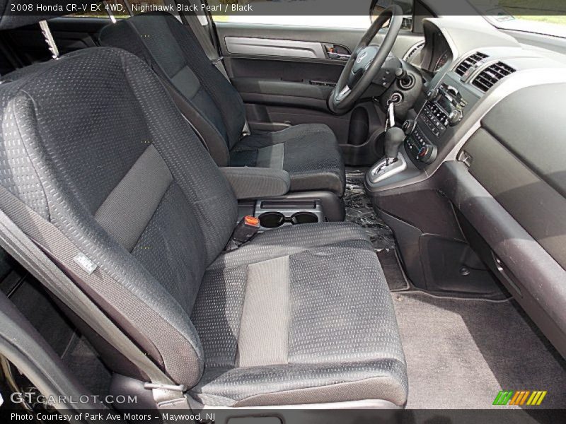 Nighthawk Black Pearl / Black 2008 Honda CR-V EX 4WD