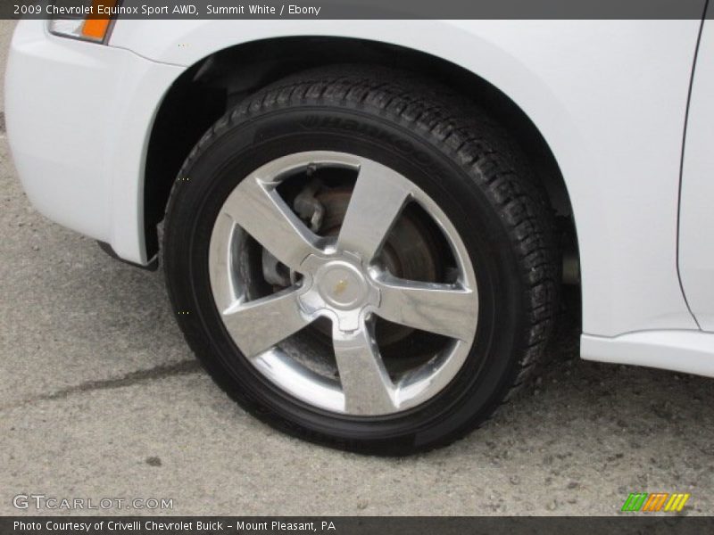 Summit White / Ebony 2009 Chevrolet Equinox Sport AWD