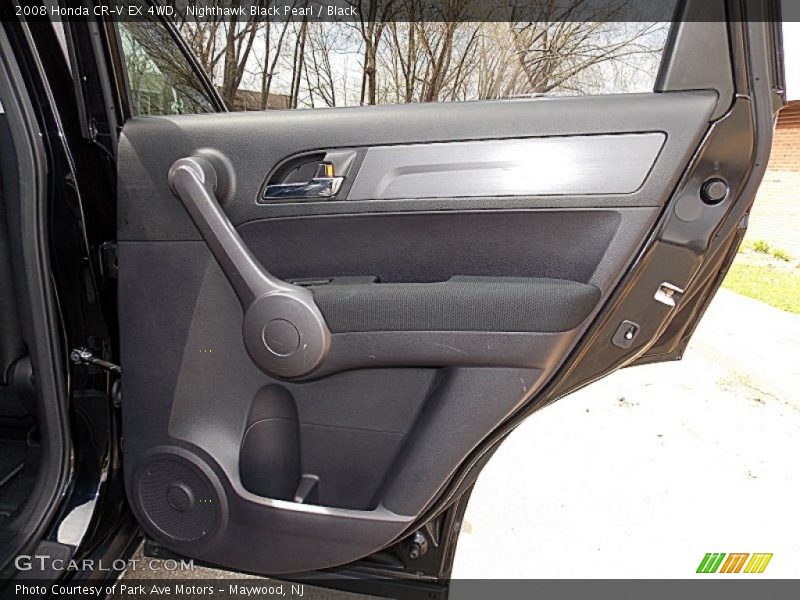 Nighthawk Black Pearl / Black 2008 Honda CR-V EX 4WD
