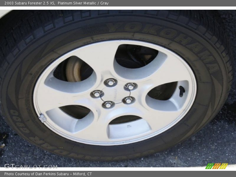 Platinum Silver Metallic / Gray 2003 Subaru Forester 2.5 XS