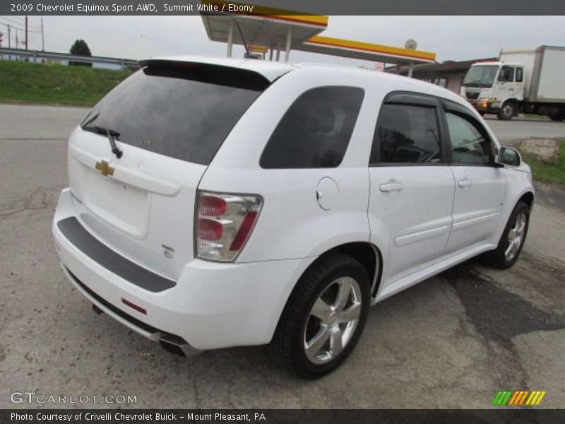 Summit White / Ebony 2009 Chevrolet Equinox Sport AWD
