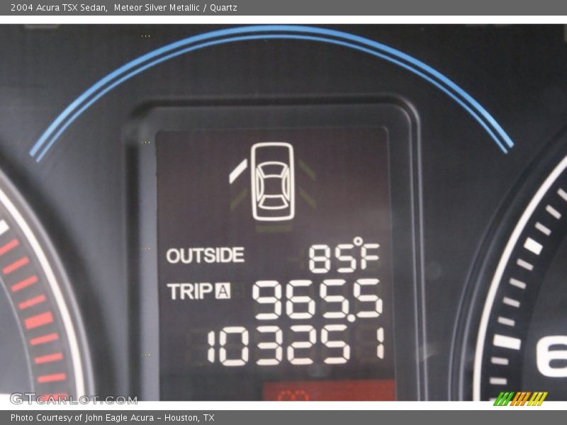 Meteor Silver Metallic / Quartz 2004 Acura TSX Sedan