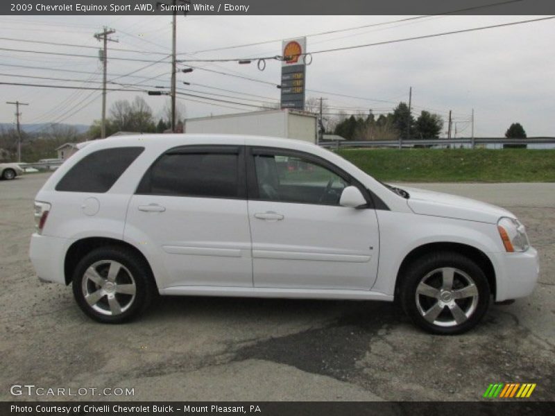 Summit White / Ebony 2009 Chevrolet Equinox Sport AWD