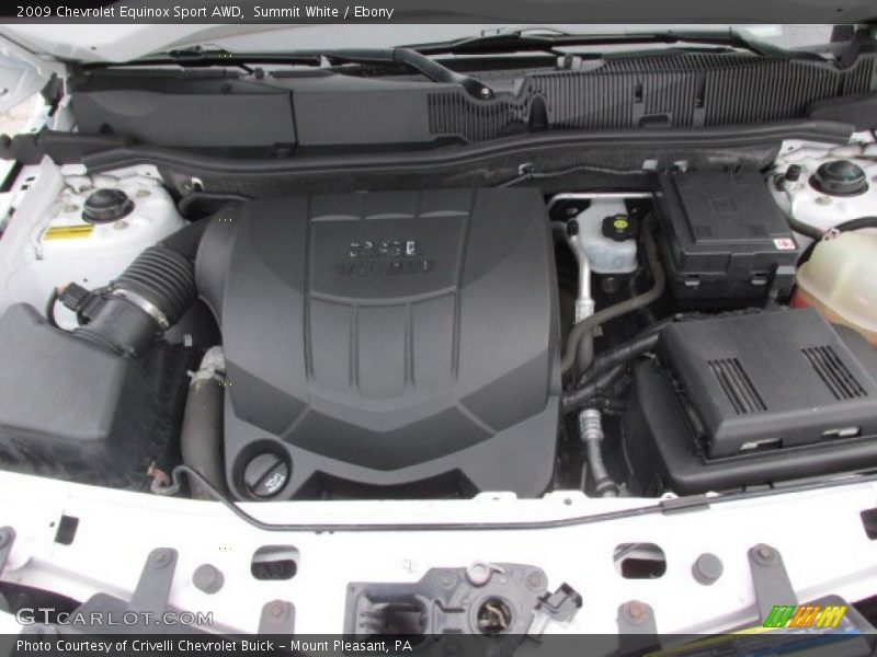 Summit White / Ebony 2009 Chevrolet Equinox Sport AWD