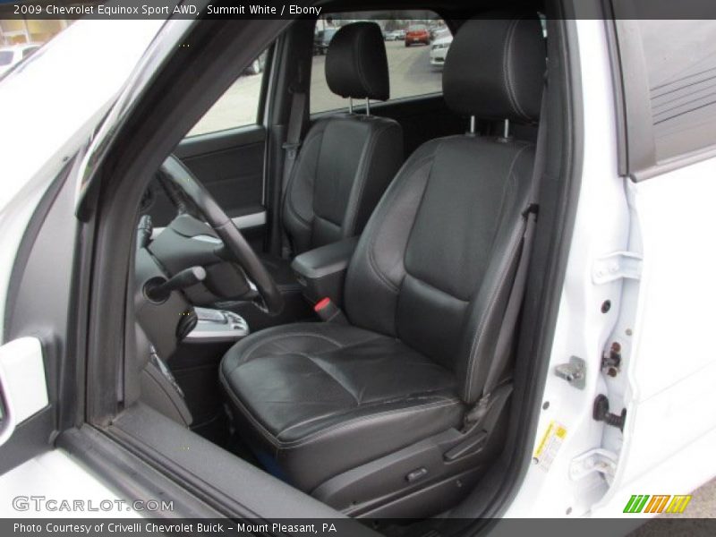 Summit White / Ebony 2009 Chevrolet Equinox Sport AWD