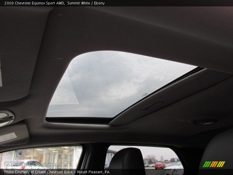 Summit White / Ebony 2009 Chevrolet Equinox Sport AWD