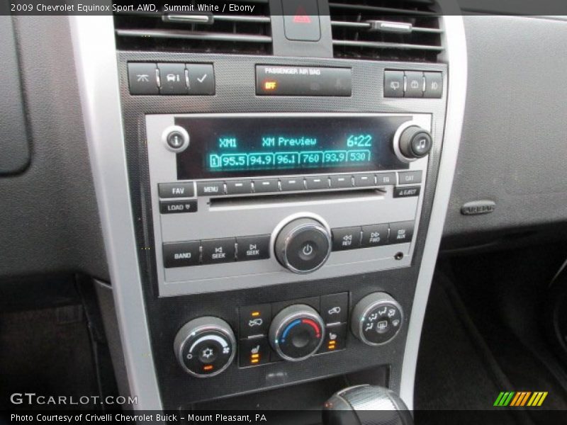 Summit White / Ebony 2009 Chevrolet Equinox Sport AWD