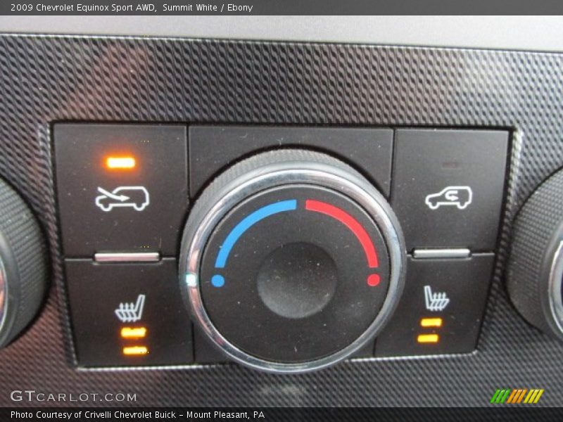 Summit White / Ebony 2009 Chevrolet Equinox Sport AWD