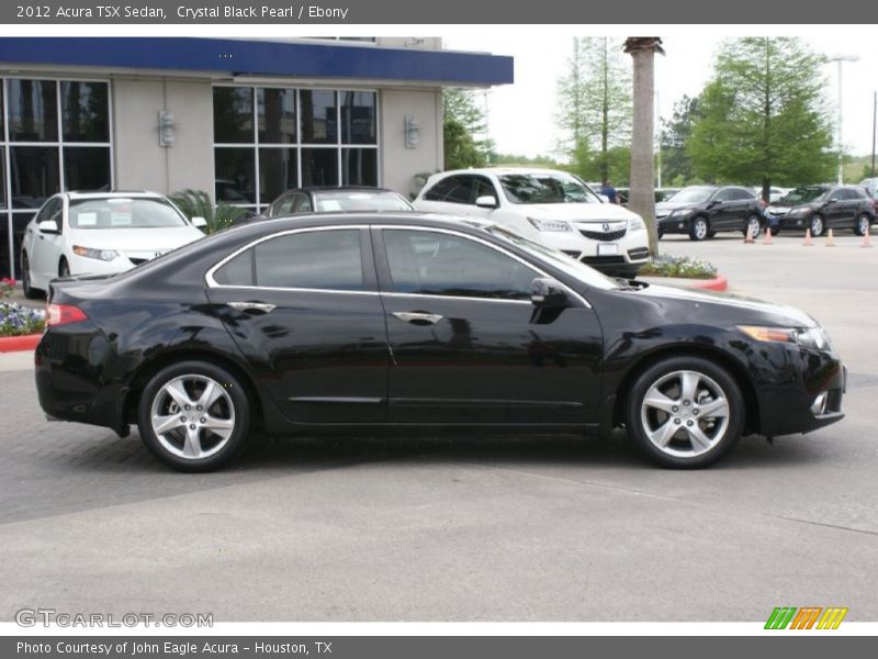 Crystal Black Pearl / Ebony 2012 Acura TSX Sedan