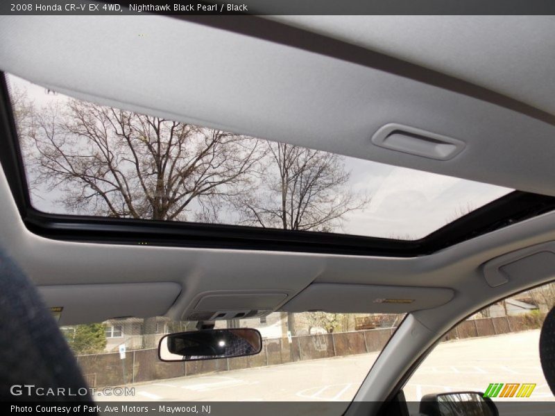 Nighthawk Black Pearl / Black 2008 Honda CR-V EX 4WD