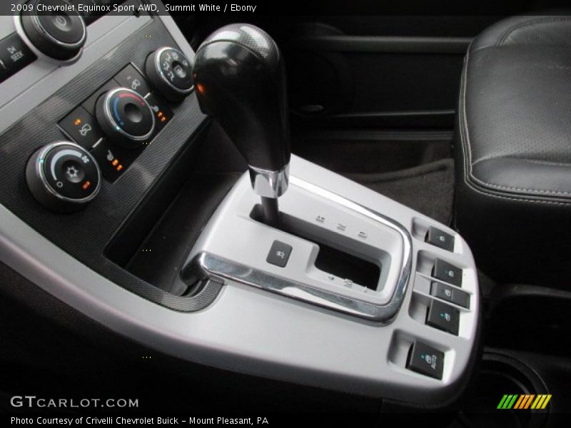 Summit White / Ebony 2009 Chevrolet Equinox Sport AWD