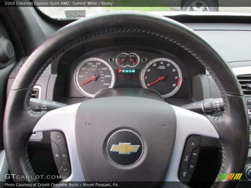 Summit White / Ebony 2009 Chevrolet Equinox Sport AWD