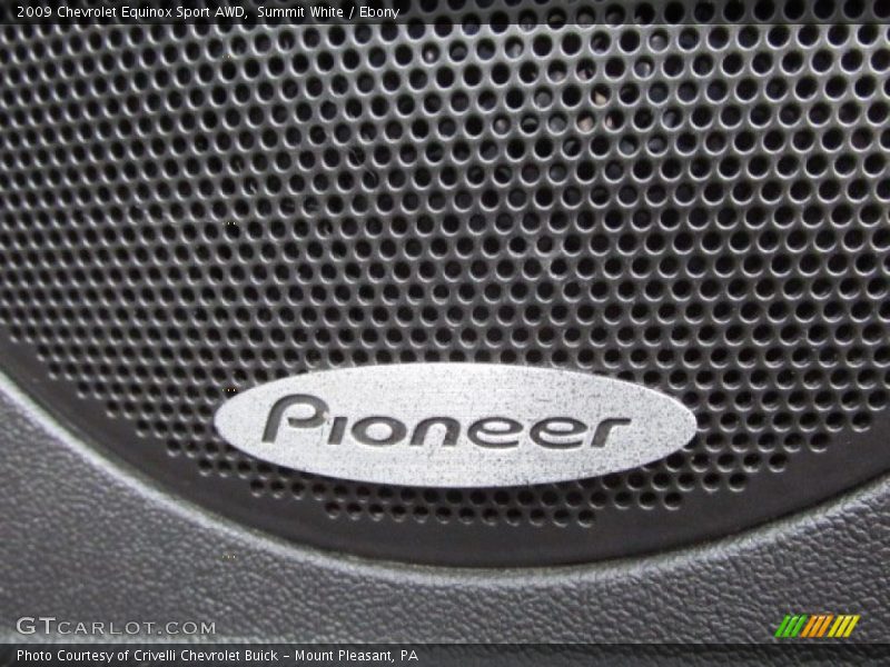 Summit White / Ebony 2009 Chevrolet Equinox Sport AWD