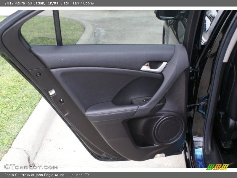 Crystal Black Pearl / Ebony 2012 Acura TSX Sedan