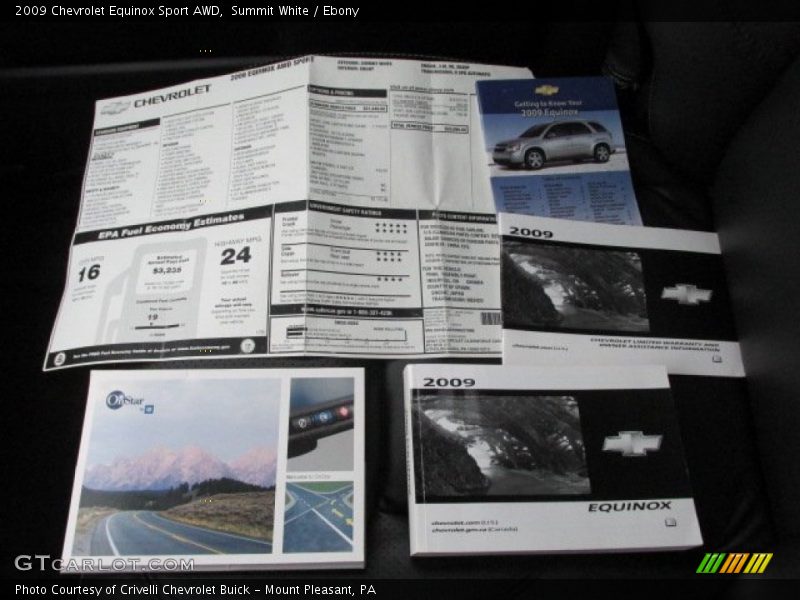 Summit White / Ebony 2009 Chevrolet Equinox Sport AWD
