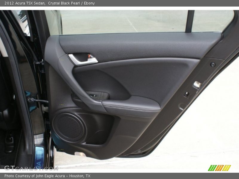 Crystal Black Pearl / Ebony 2012 Acura TSX Sedan
