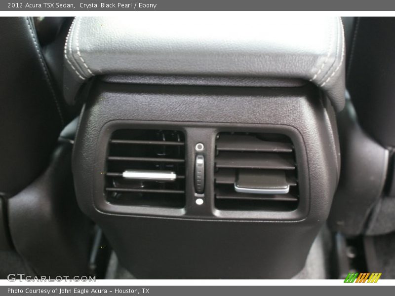 Crystal Black Pearl / Ebony 2012 Acura TSX Sedan