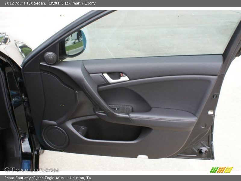Crystal Black Pearl / Ebony 2012 Acura TSX Sedan