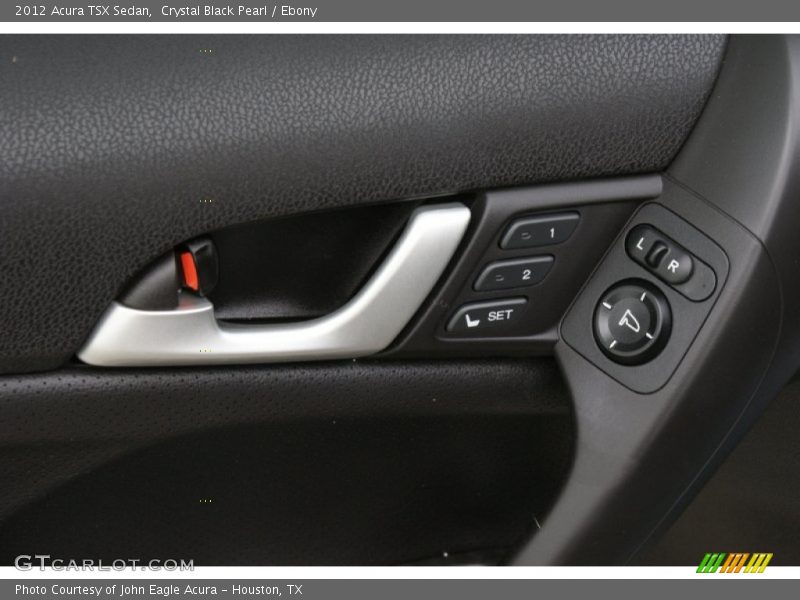 Crystal Black Pearl / Ebony 2012 Acura TSX Sedan