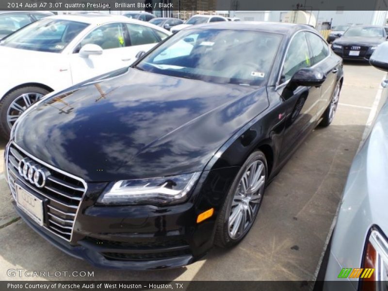 Front 3/4 View of 2014 A7 3.0T quattro Prestige