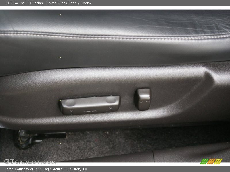 Crystal Black Pearl / Ebony 2012 Acura TSX Sedan