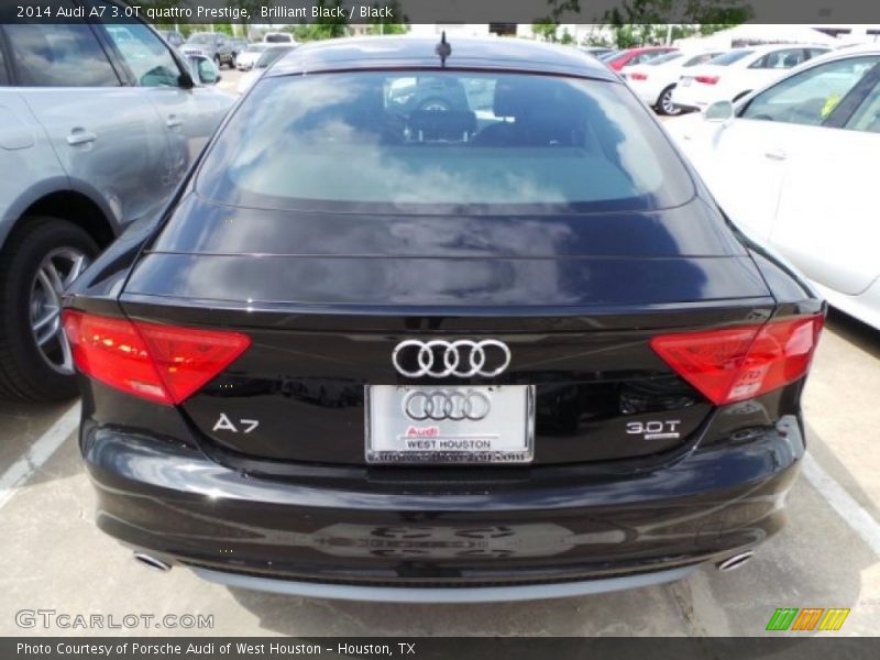 Brilliant Black / Black 2014 Audi A7 3.0T quattro Prestige