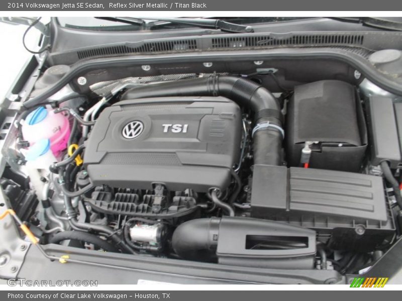 Reflex Silver Metallic / Titan Black 2014 Volkswagen Jetta SE Sedan