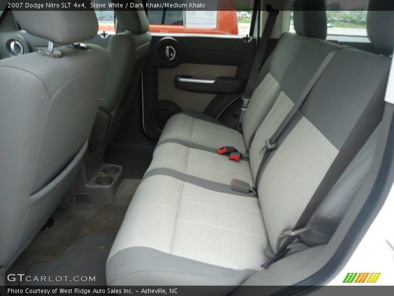 Stone White / Dark Khaki/Medium Khaki 2007 Dodge Nitro SLT 4x4