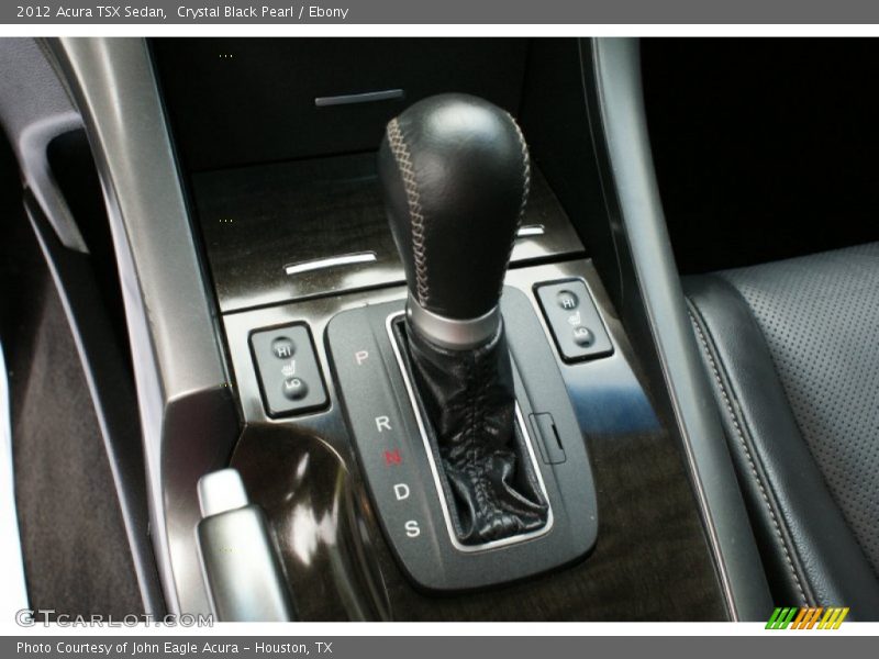 Crystal Black Pearl / Ebony 2012 Acura TSX Sedan