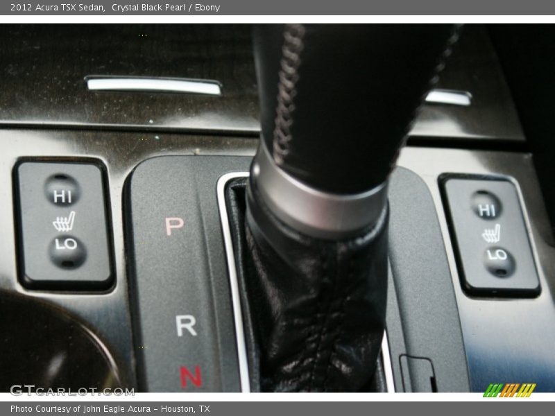 Crystal Black Pearl / Ebony 2012 Acura TSX Sedan