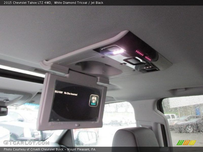 White Diamond Tricoat / Jet Black 2015 Chevrolet Tahoe LTZ 4WD