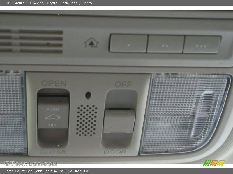 Crystal Black Pearl / Ebony 2012 Acura TSX Sedan