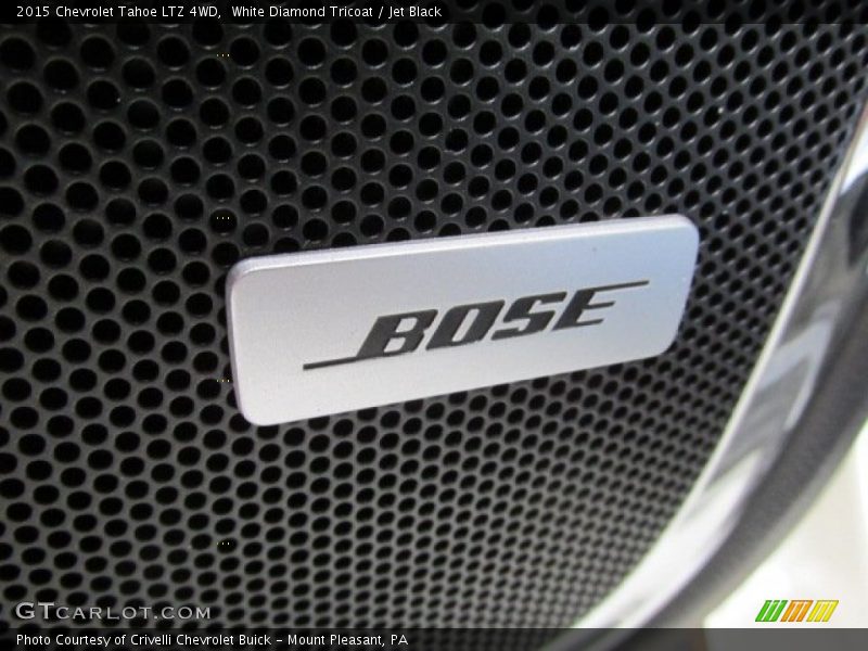White Diamond Tricoat / Jet Black 2015 Chevrolet Tahoe LTZ 4WD