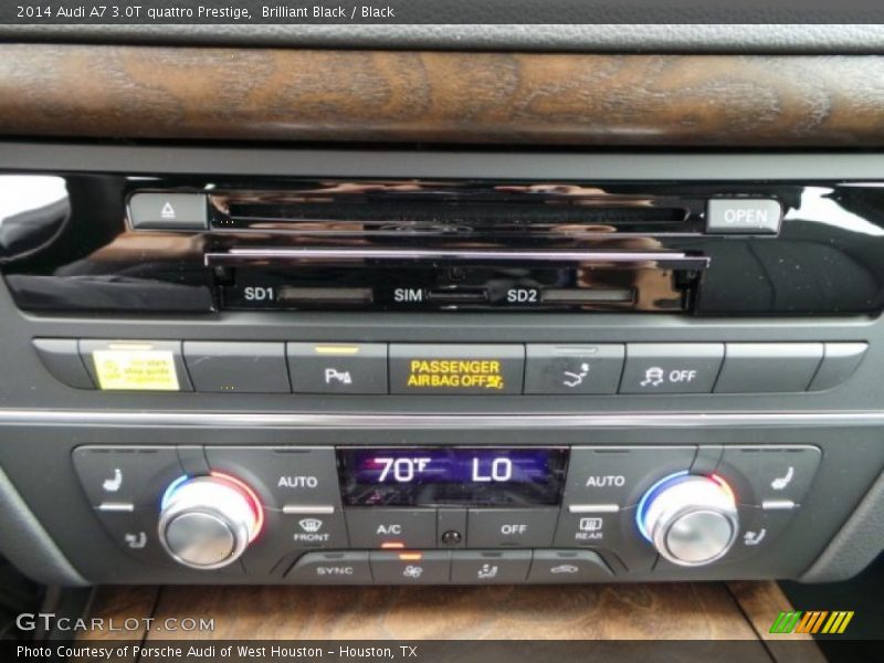 Brilliant Black / Black 2014 Audi A7 3.0T quattro Prestige