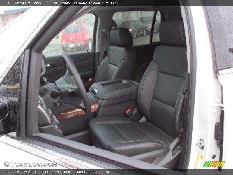 White Diamond Tricoat / Jet Black 2015 Chevrolet Tahoe LTZ 4WD