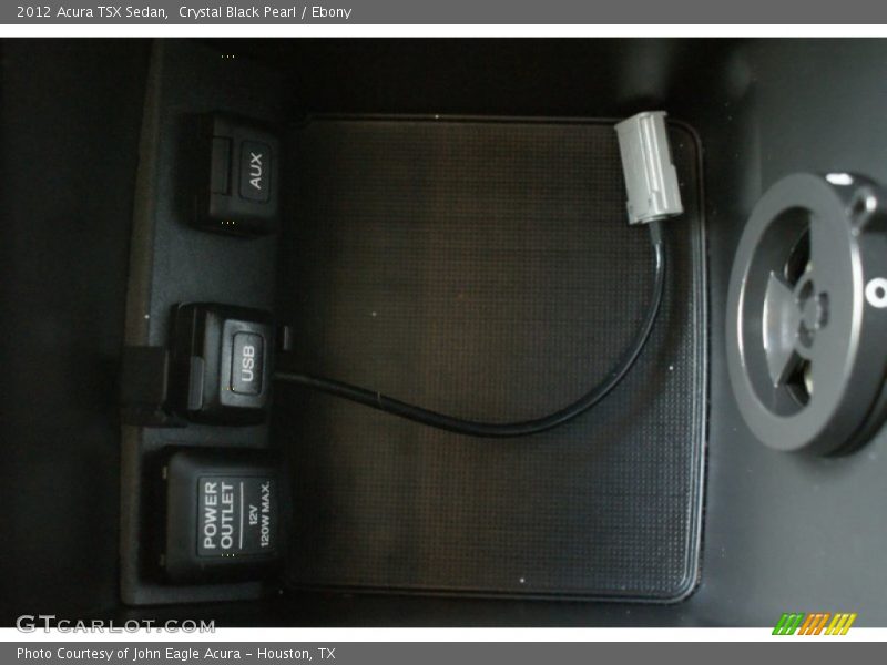 Crystal Black Pearl / Ebony 2012 Acura TSX Sedan