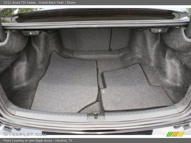 Crystal Black Pearl / Ebony 2012 Acura TSX Sedan