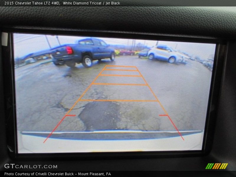 White Diamond Tricoat / Jet Black 2015 Chevrolet Tahoe LTZ 4WD